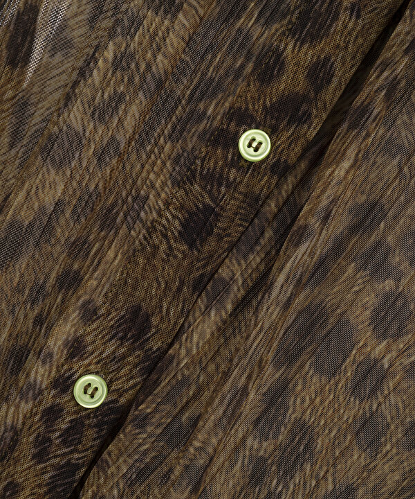 ANIMAL PRINT TUNİK-TS1260016008074-Kahverengi-Tunik