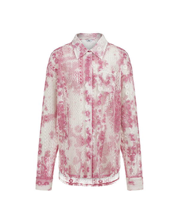 BATİK DESEN TUNİK-TS1260016014033-Pembe-Tunik
