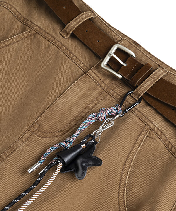CHARM LI BARREL FİT JEAN PANTOLON-TS1260018053021-Taba-Jean Pantolon