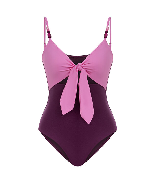 COLORBLOCK MAYOKİNİ-TS1260054016035-Bordo-Mayo