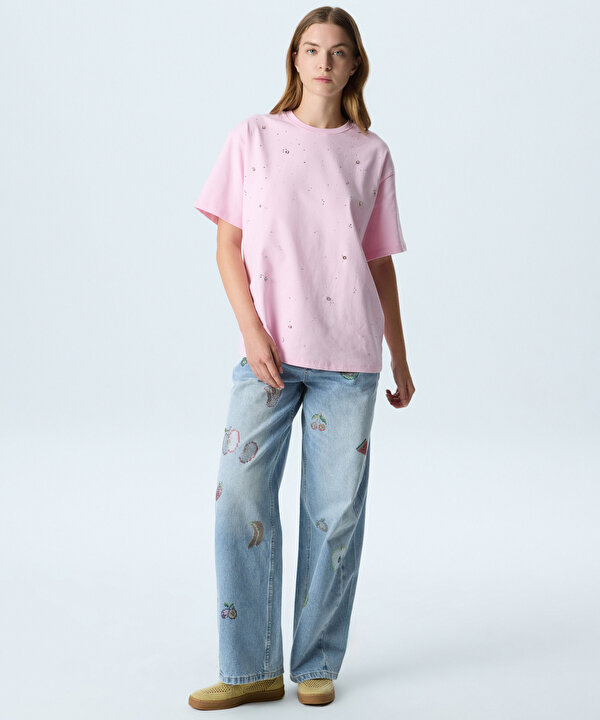 TISORT-TS1260070375033-Pembe-Tişört