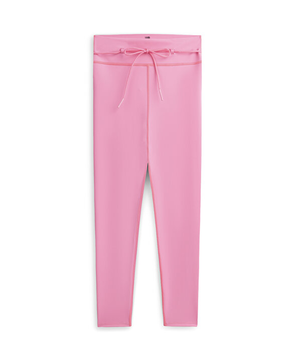 BELDEN BAĞLAMALI TAYT-TS1260131006033-Pembe-Tayt