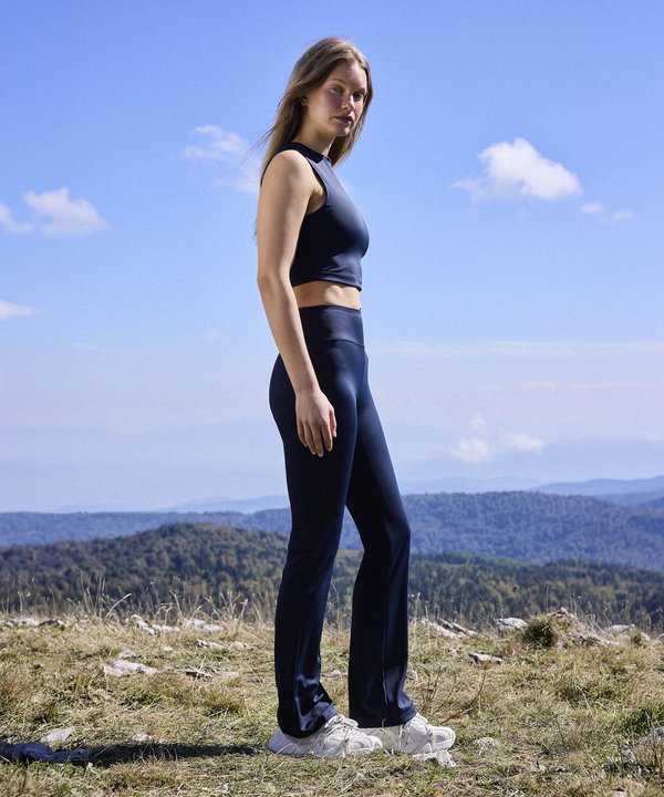 FLARE FİT PANTOLON-TW6260003249015-Lacivert-Pantolon