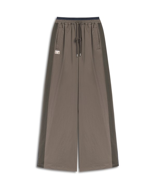 KUMAŞ MIX COLORBLOCK PANTOLON-TW6260003251074-Kahverengi-Pantolon