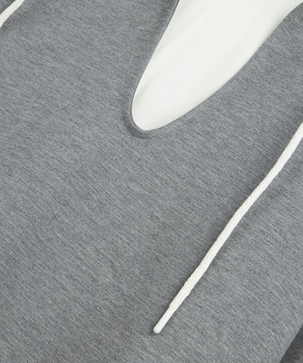 KAPÜŞONLU ÇİFT PARÇA SWEATSHIRT-TW6260091106036-Antrasit-SWEATSHIRT