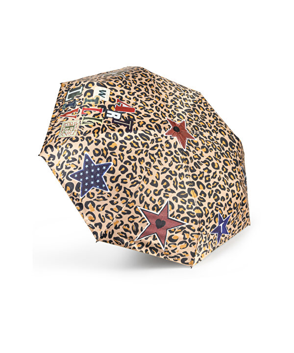 LEOPAR DESEN ŞEMSİYE-TW6260047001CD4-Leopar-Şemsiye