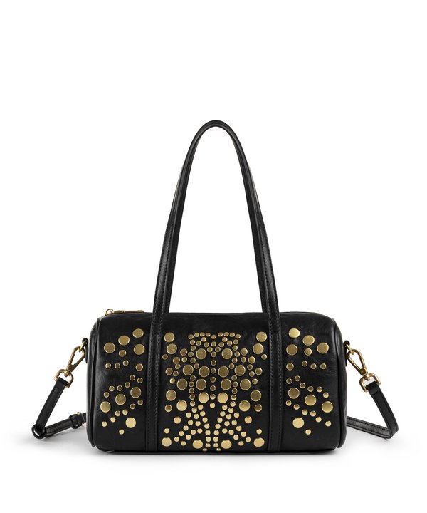 KARMA METAL AKSESUARLI ÇANTA-TW6260052100001-Siyah-Çanta