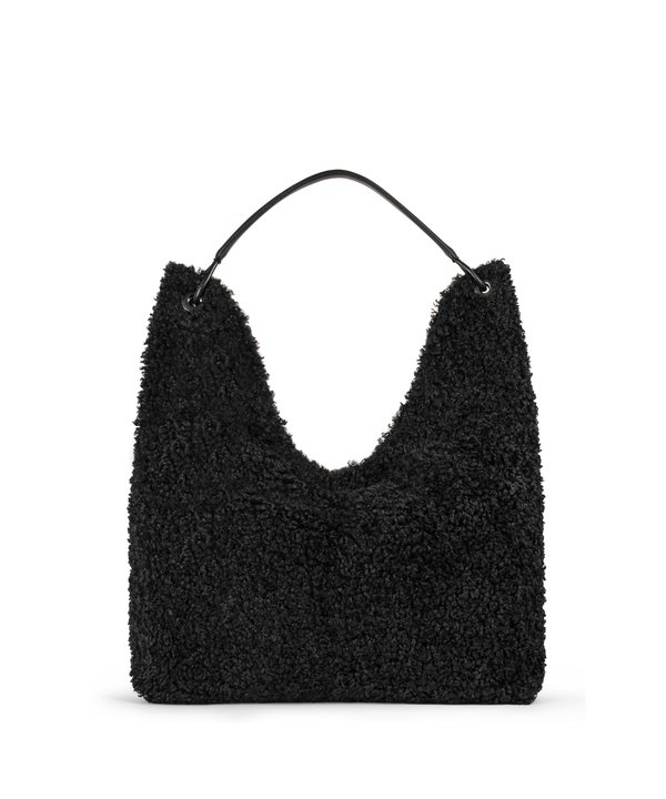 CHARM LI PELÜŞ ÇANTA-TW6260052107001-Siyah-Çanta