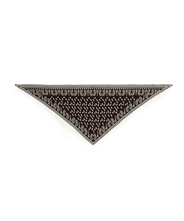 ŞAL DESEN ATKI -TW6260067010035-Bordo-Atkı