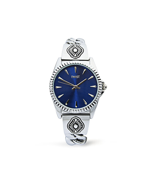 OYMALI METAL KORDONLU SAAT-TW6260096006122-Gümüş-Saat