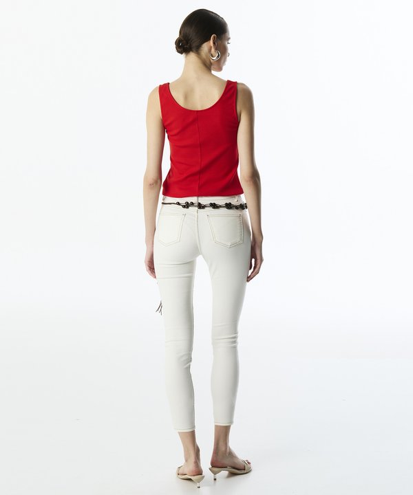 SKINNY FİT JEAN PANTOLON-TS1250018052003-Natürel-Jean Pantolon