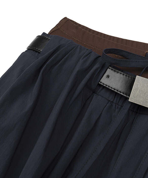 ÇİFT KAT BEL BAGGY PANTOLON-TS1260003121015-Lacivert-Pantolon
