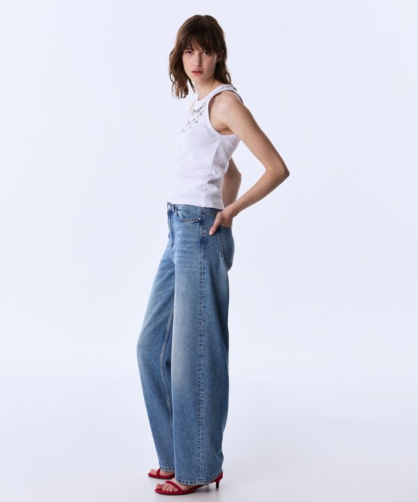 JEAN PANTOLON-TS1260018051629-İndigo-Jean Pantolon