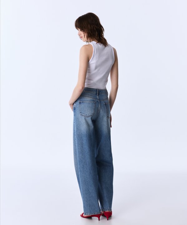 JEAN PANTOLON-TS1260018051629-İndigo-Jean Pantolon