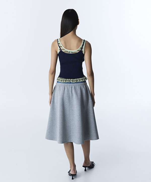 ÇİFT PARÇA GÖRÜNÜM TRİKO-TS1260050052015-Lacivert-Triko