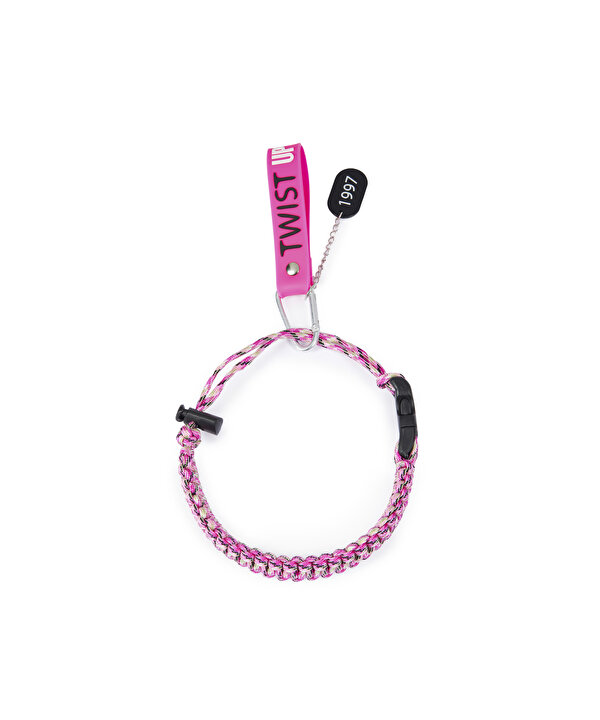 ÇOK RENKLİ ÖRGÜ MATARA ASKISI-TS1260143001033-Pembe-Matara Aksesuarı