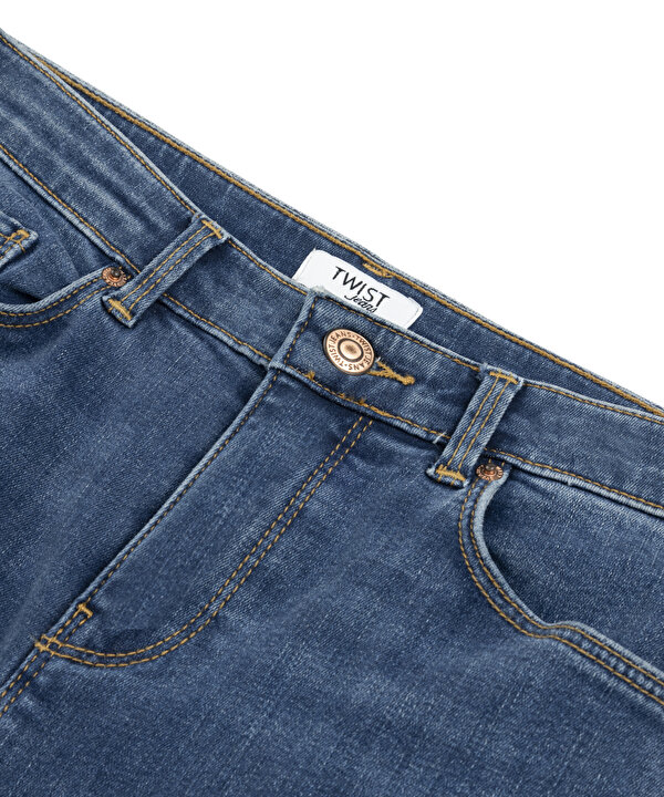 SKINNY FİT JEAN PANTOLON-T00000018004629-İndigo-Jean Pantolon