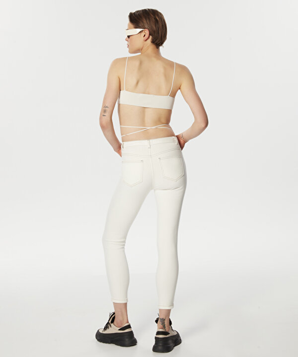 SKINNY FİT JEAN PANTOLON-T00000018019003-Natürel-Jean Pantolon